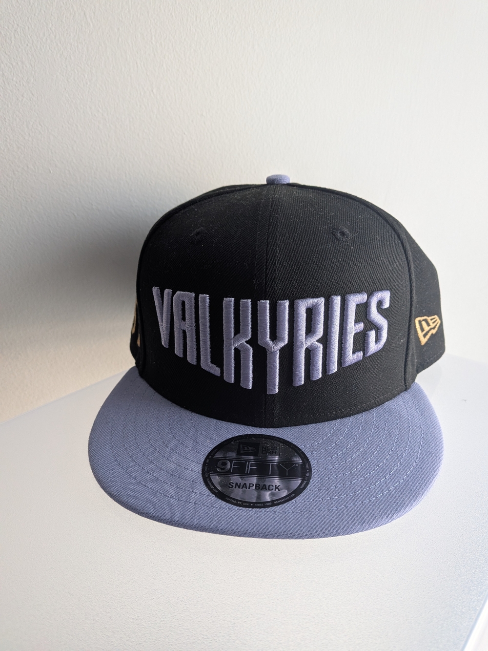 New Era Black & Lavender Valkyries Snapback Hat
